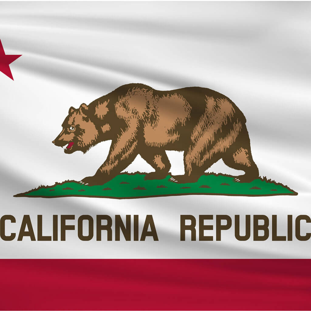 California state flag